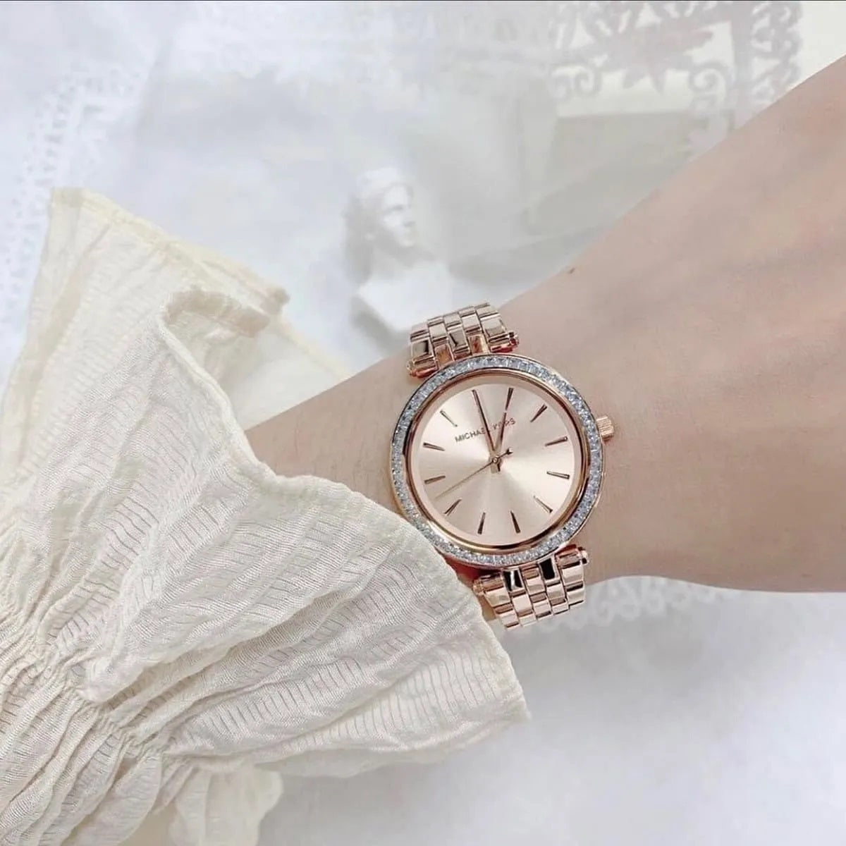 Michael Kors Mini Darci Women's Rose Gold Watch - MK3366