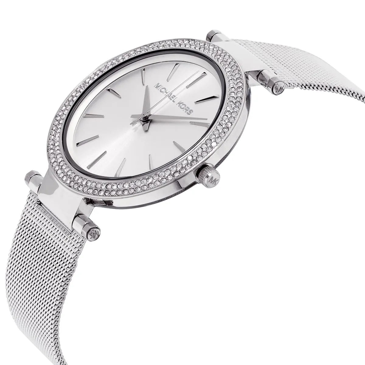 Michael Kors Mini Darci Women's Silver Mesh Watch - MK3367