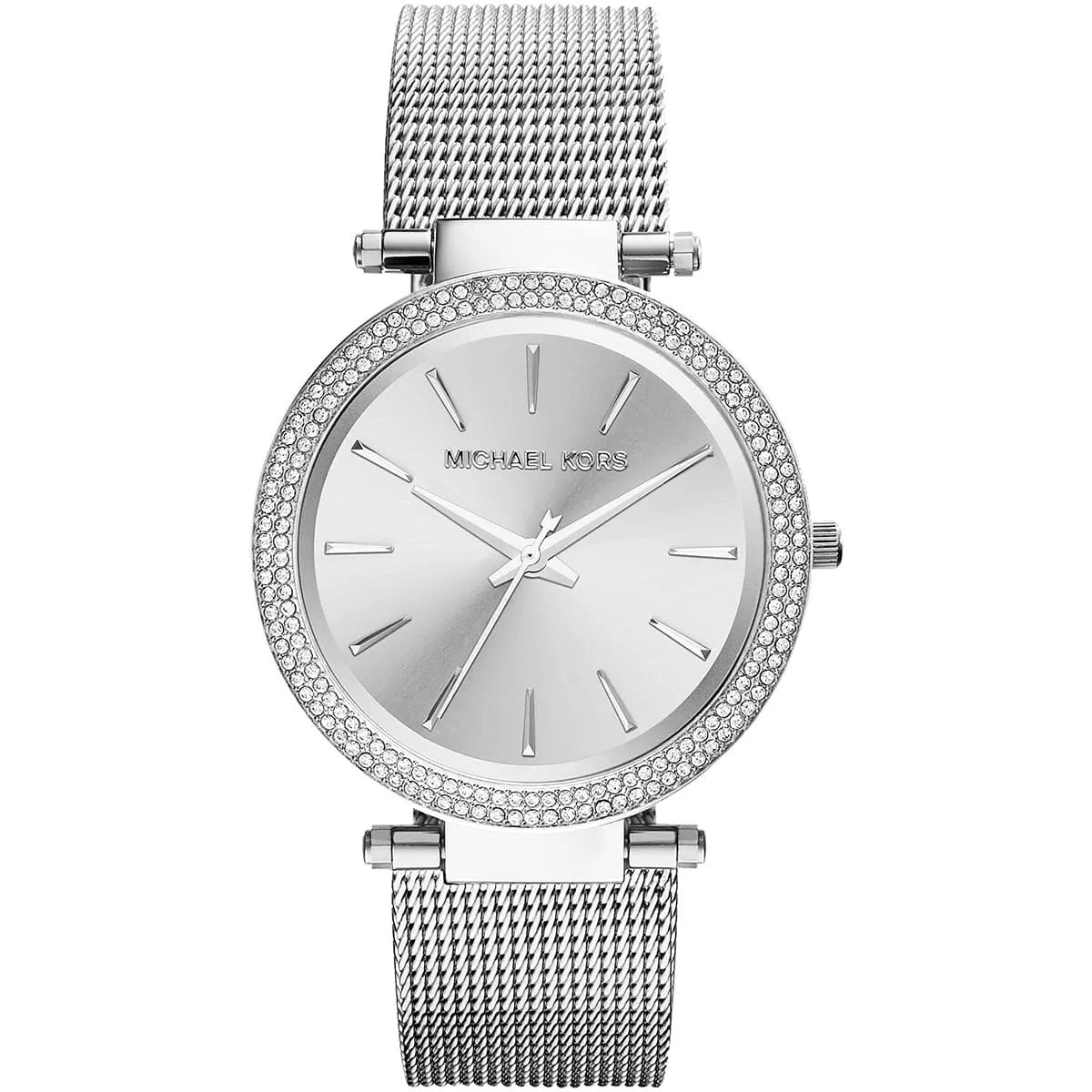 Michael Kors Mini Darci Women's Silver Mesh Watch - MK3367