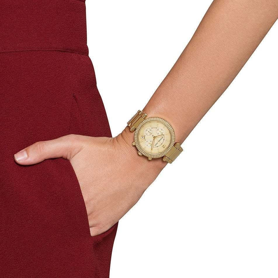 Michael Kors Parker Women's Gold Watch - MK5354