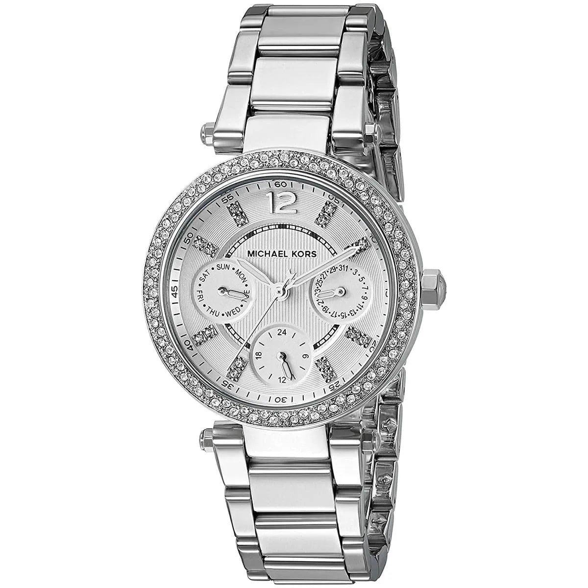 Michael Kors Mini Parker Women's Silver Watch - MK5615