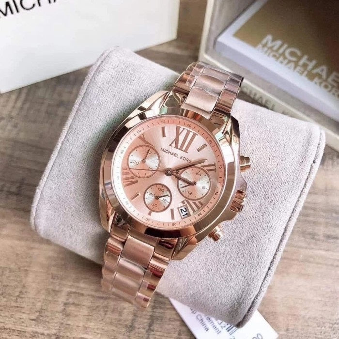 Michael Kors Bradshaw Women's Rose Gold Watch - MK5799