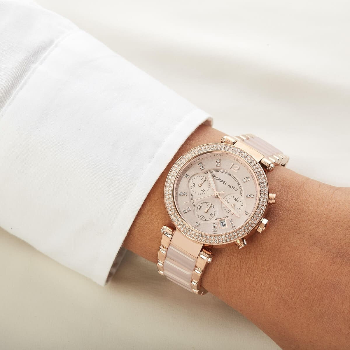 Michael Kors Parker Women's Rose Gold Watch - MK5896