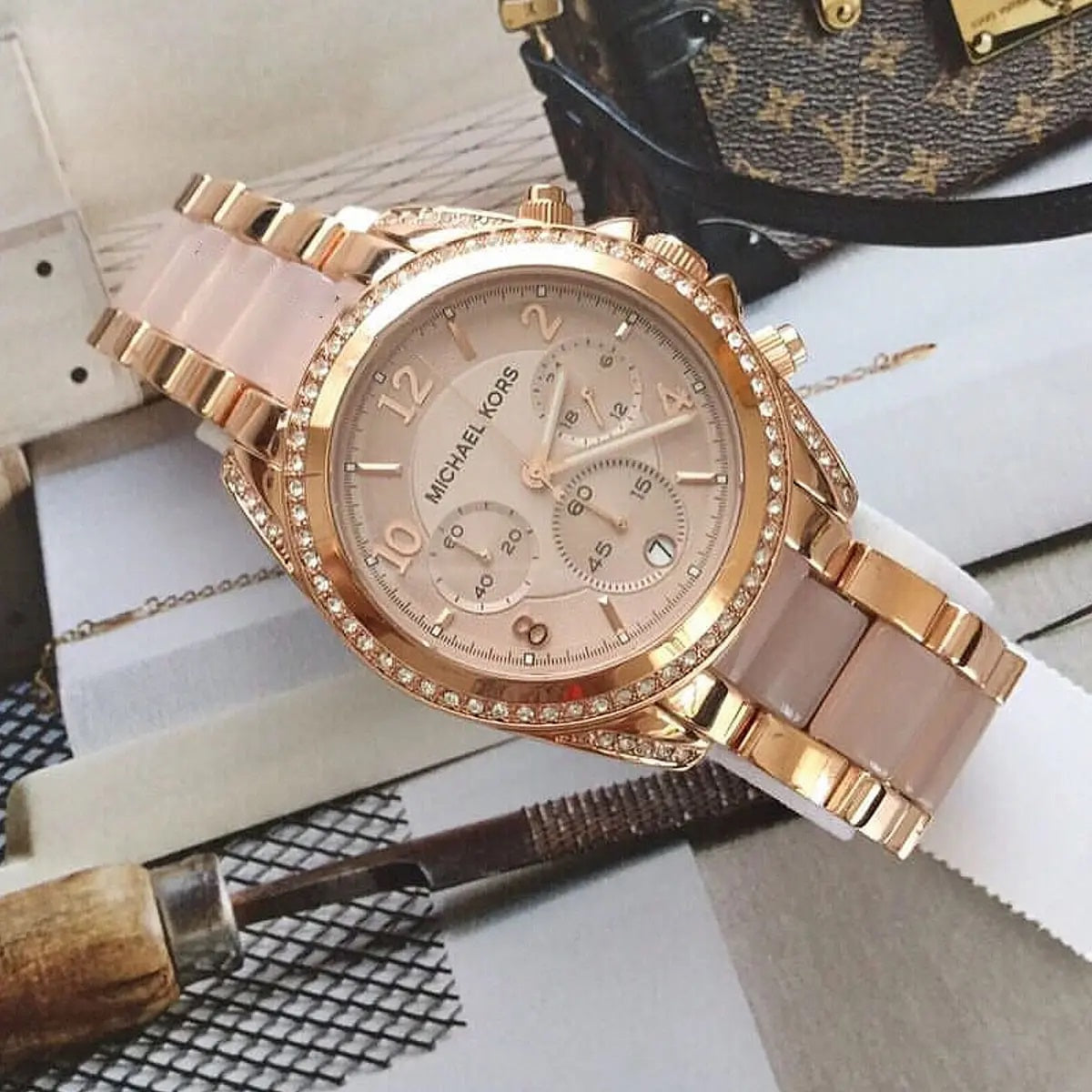 Michael Kors Blair Women's Rose Gold Watch - MK5943