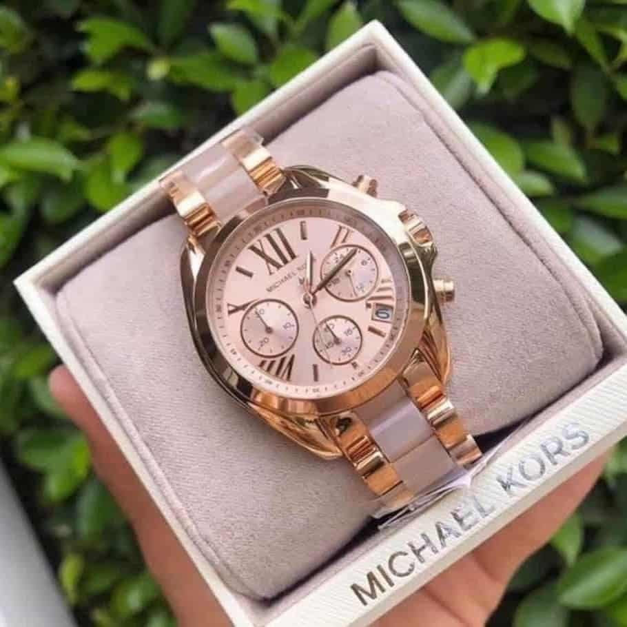 Michael Kors Bradshaw Women's Rose Gold Watch - MK6066