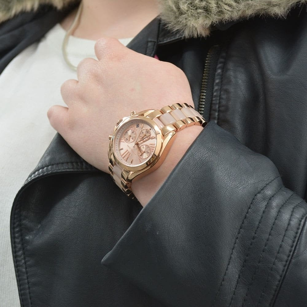 Michael Kors Bradshaw Women's Rose Gold Watch - MK6066