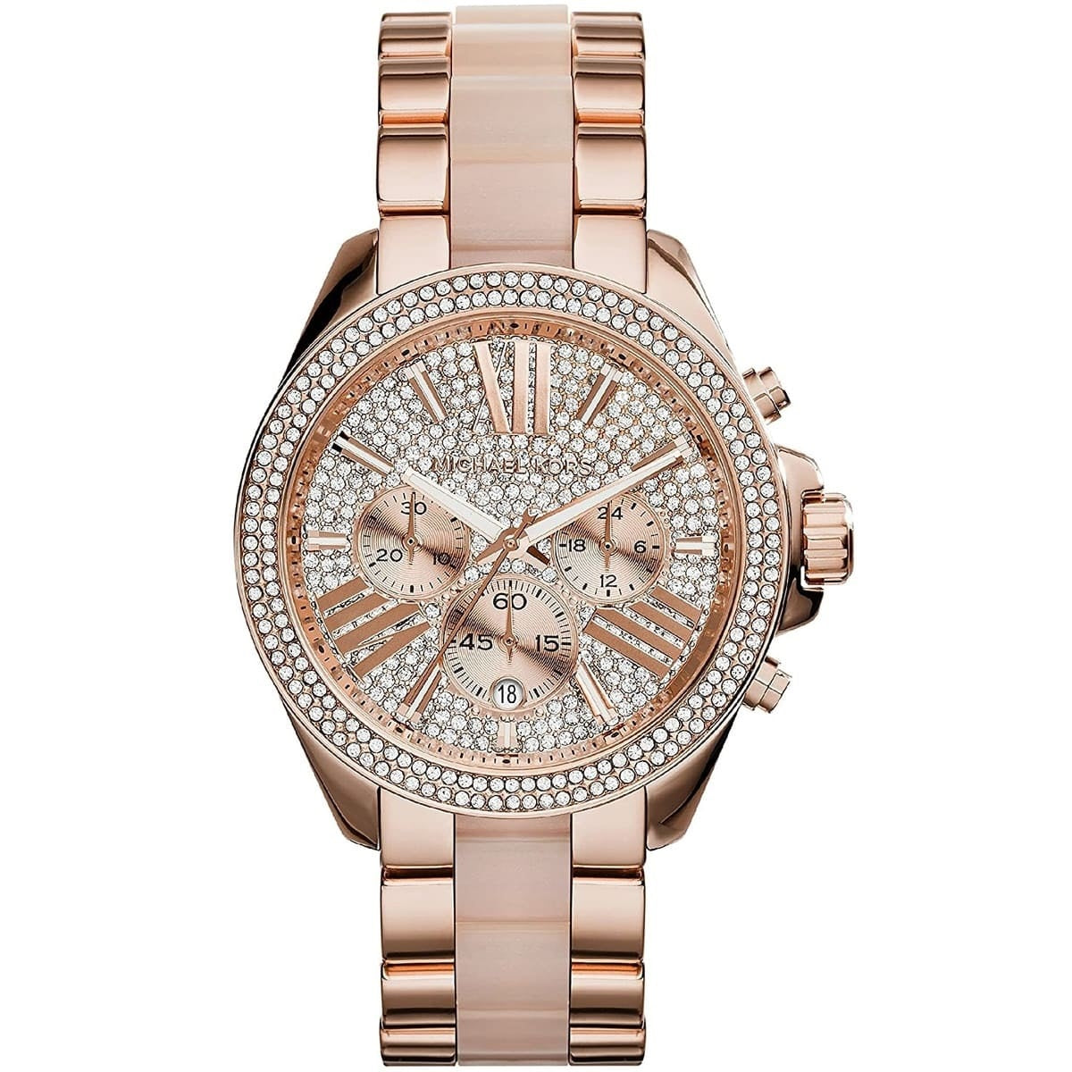 Michael Kors Wren Women's Rose Gold Watch - MK6096