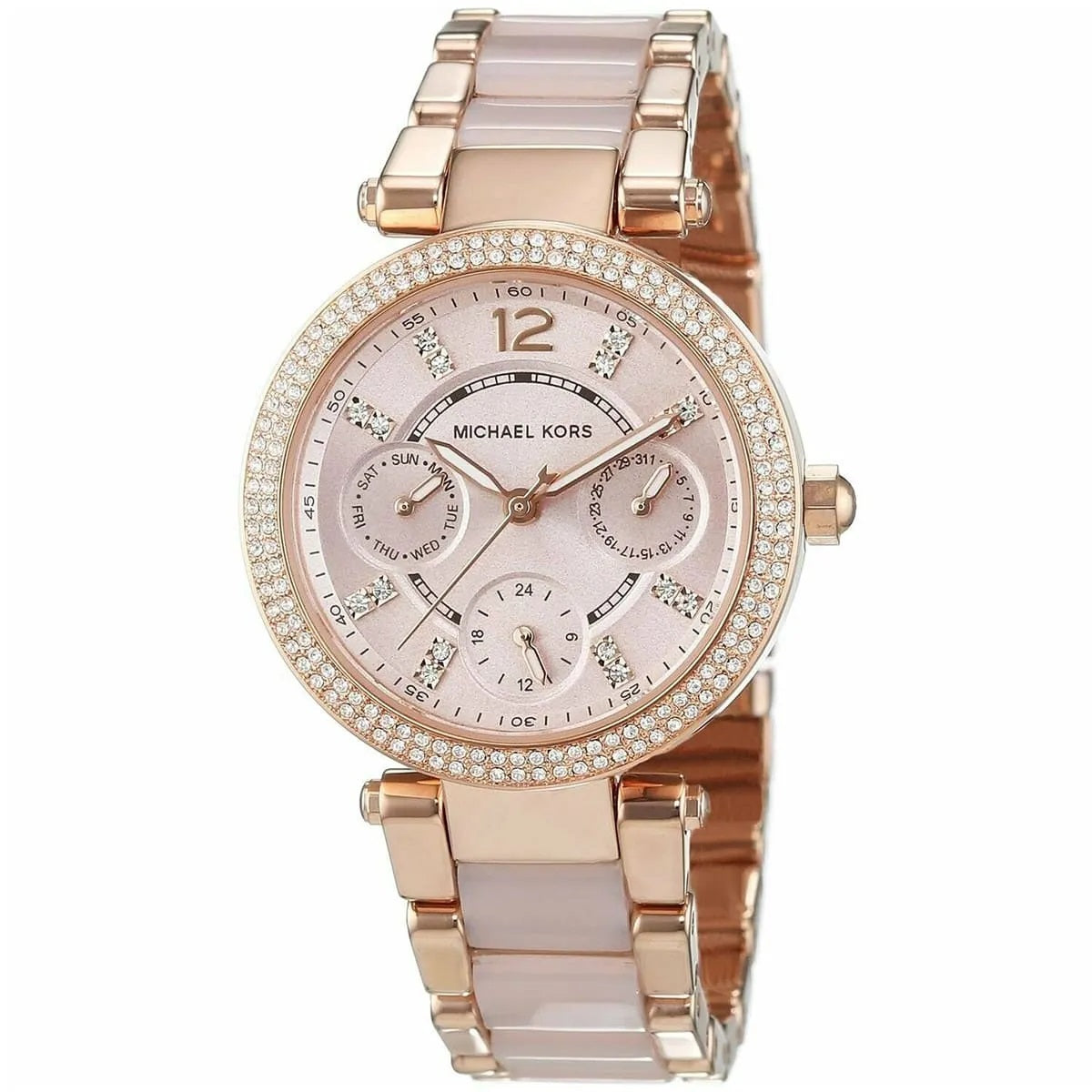 Michael Kors Mini Parker Women's Rose Gold Watch - MK6110