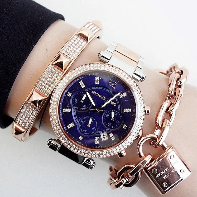 Michael Kors Parker Women's Two-Tone Watch - MK6141