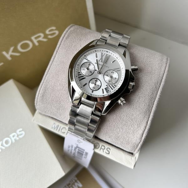 Michael Kors Bradshaw Women's Silver Watch - MK6174