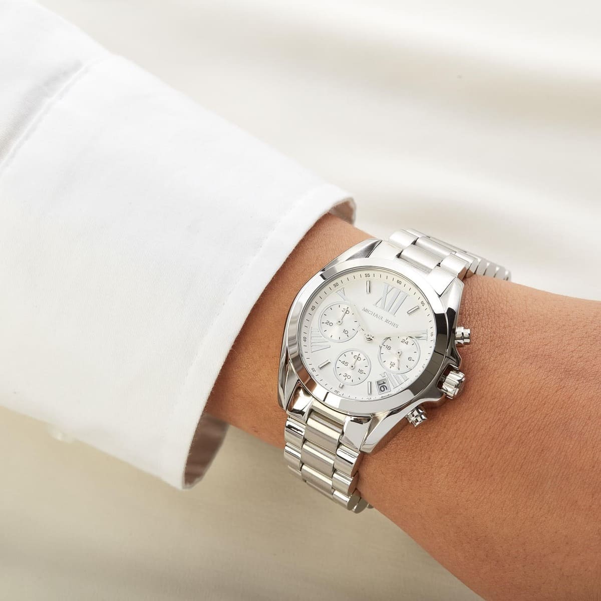 Michael Kors Bradshaw Women's Silver Watch - MK6174