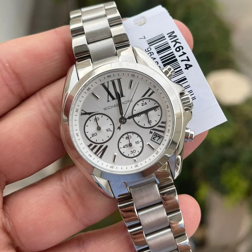 Michael Kors Bradshaw Women's Silver Watch - MK6174