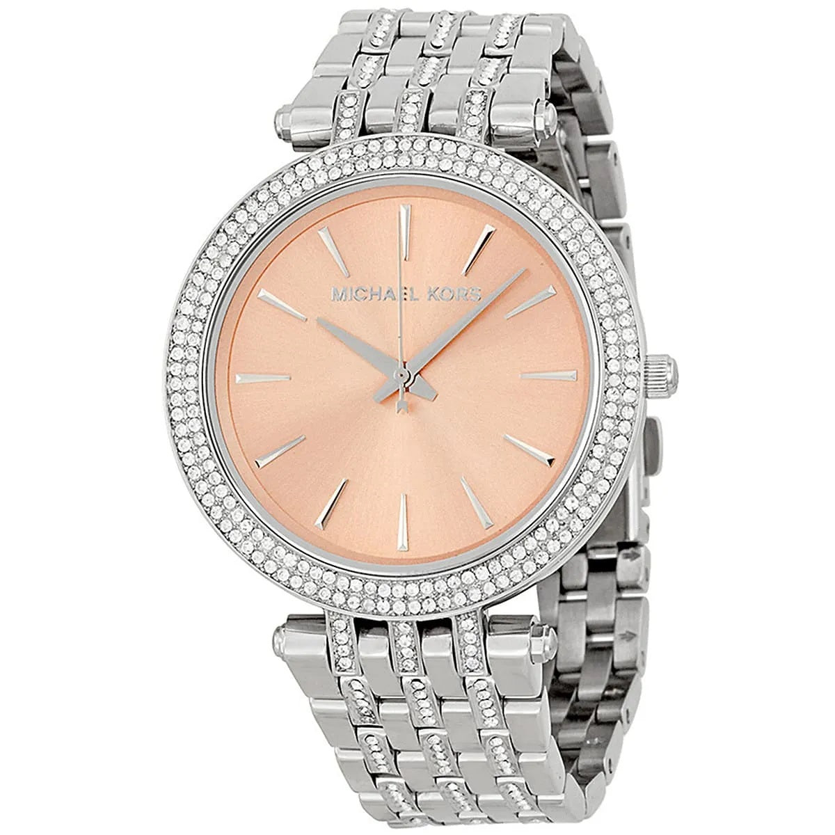 Michael Kors Darci Women's Silver & Pink Watch - MK3218