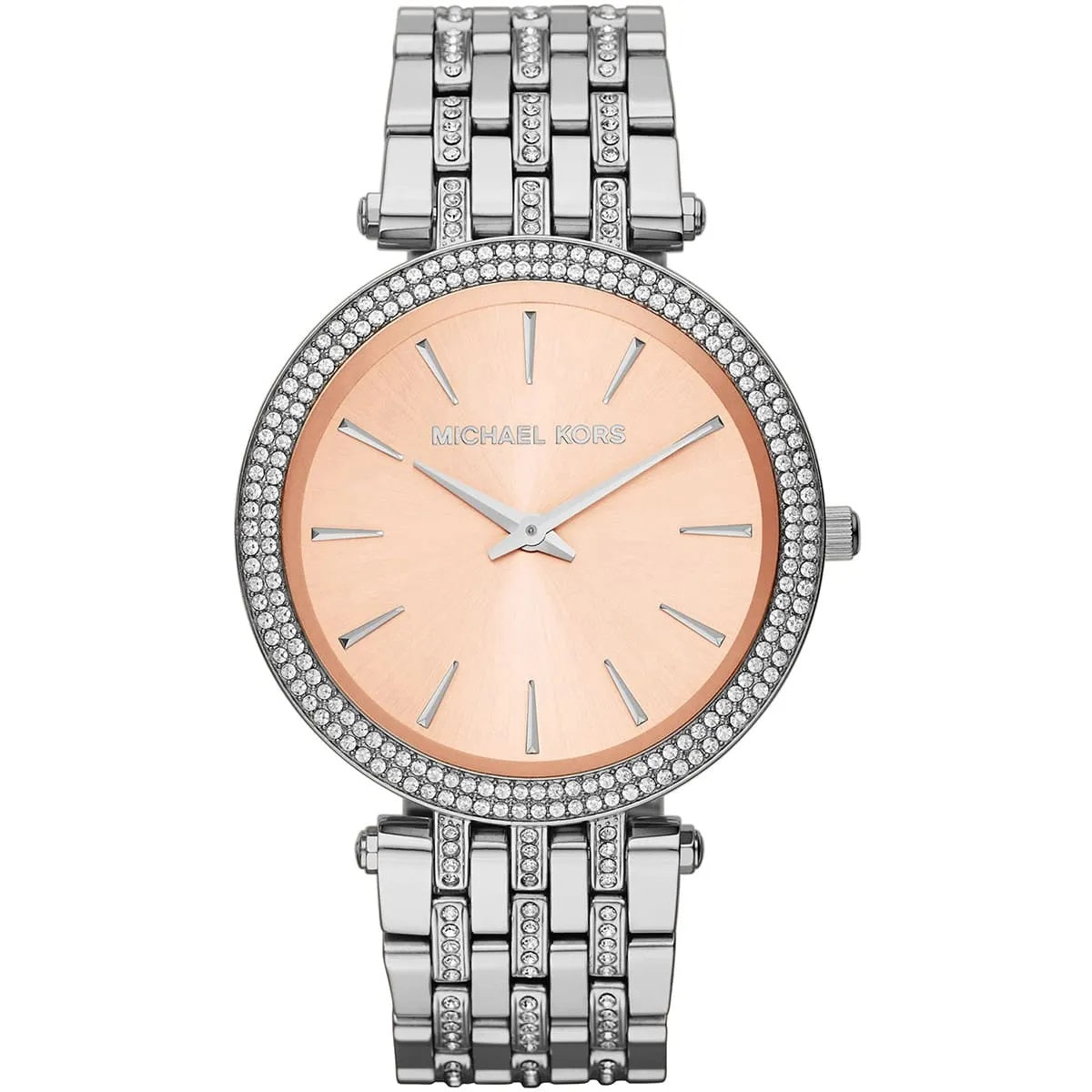 Michael Kors Darci Women's Silver & Pink Watch - MK3218