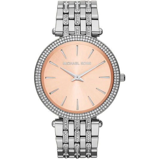 Michael Kors Darci Silver & Pink Watch - MK3218