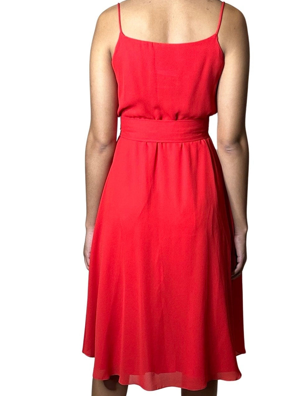 Bright Red Saks Fifth Avenue - Ferrali Preloved Dress UK 10 - 12