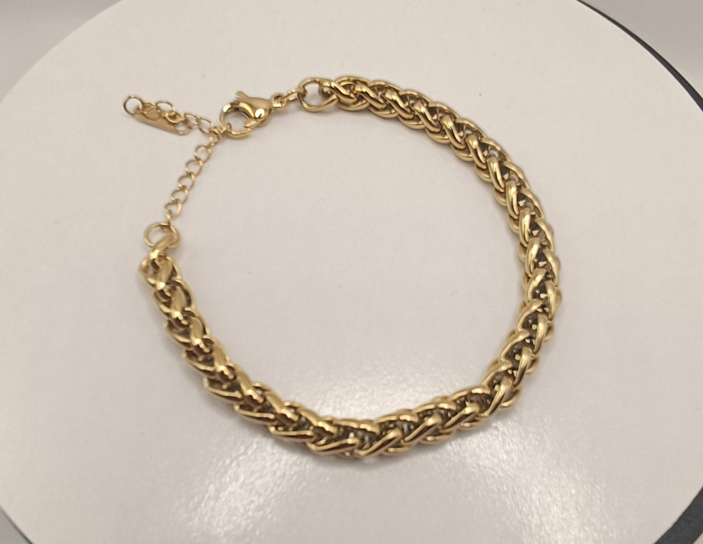 Petra Chain Gold Plated Bracelet