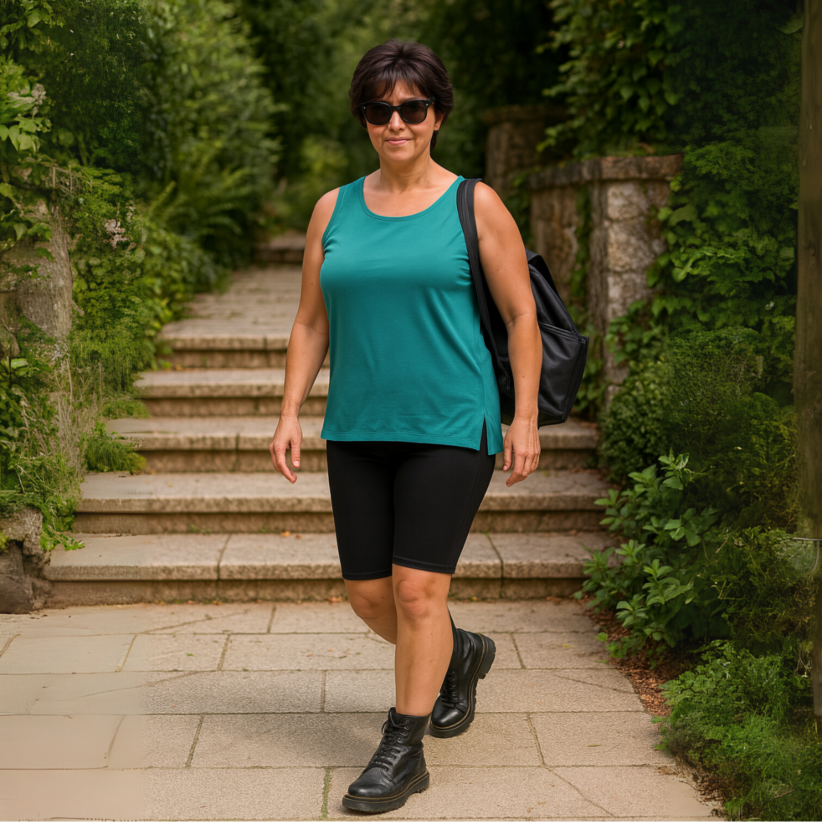 Sleeveless Cut Side Vest / T-shirt - Various Colour Options