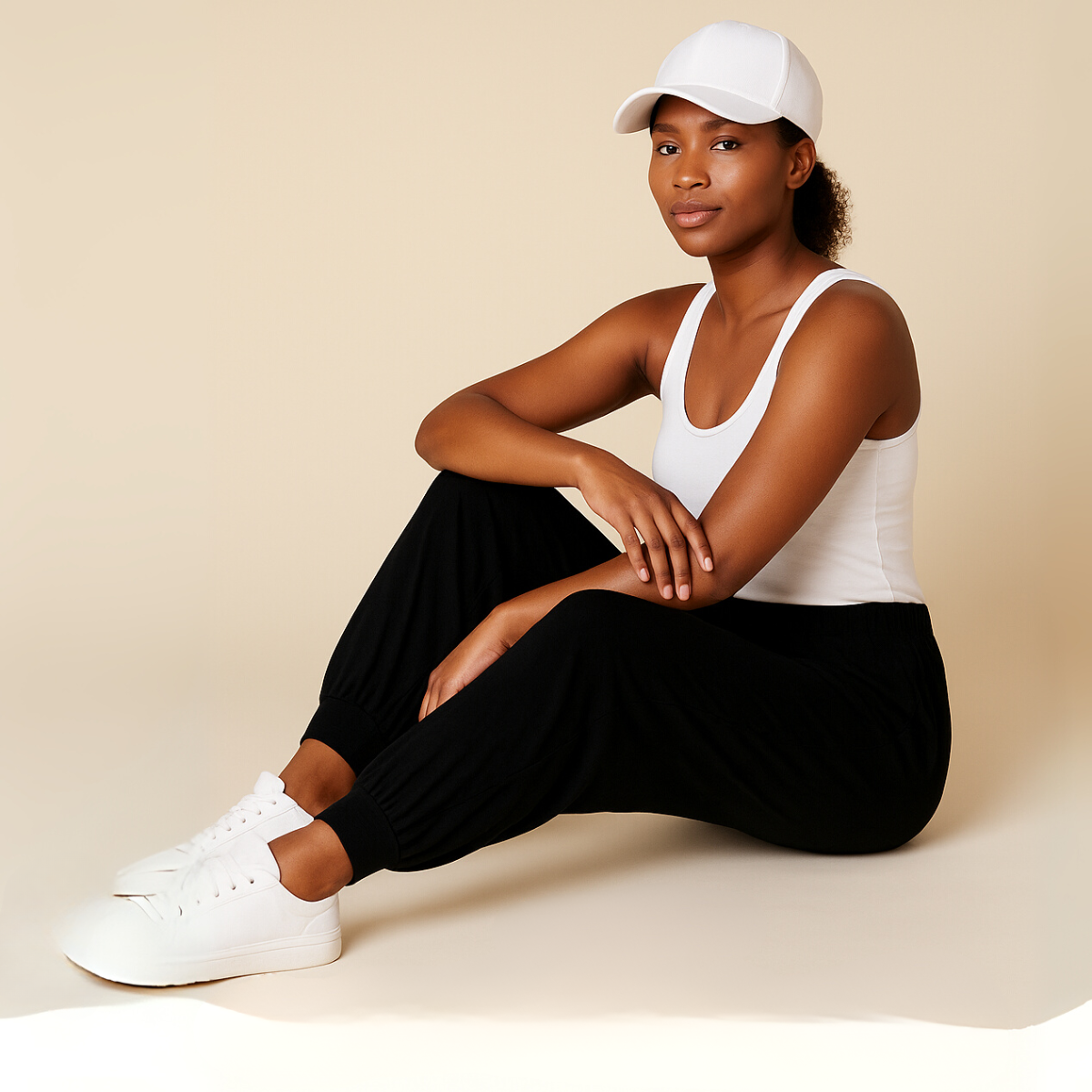 High Waist Soft Stretch Harem Pants - Various Colours