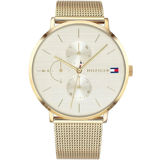Tommy Hilfiger Jenna Women's Gold Mesh Watch