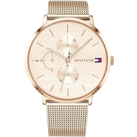 Tommy Hilfiger Jenna Women's Rose Gold Mesh Watch - 1781944