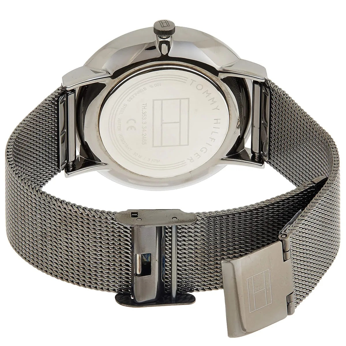 Tommy Hilfiger Jenna Grey Mesh Watch - 1781945