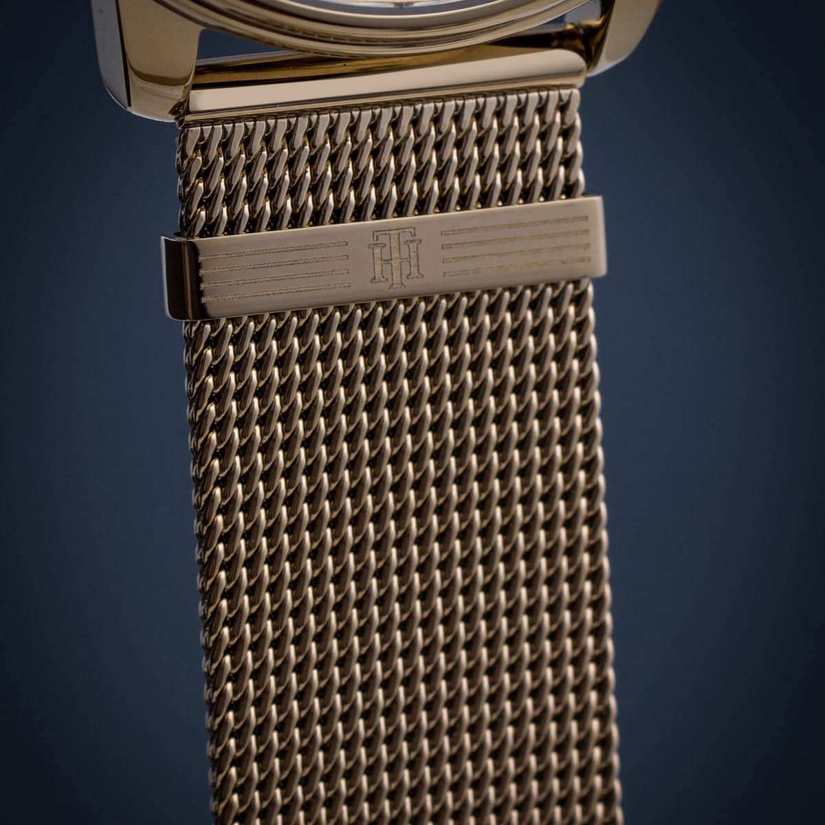 Tommy Hilfiger Blake Women's Gold Mesh Watch - 1782302