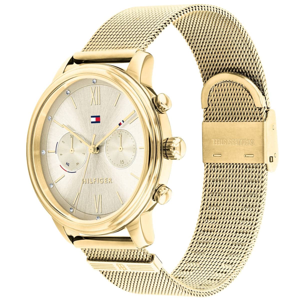 Tommy Hilfiger Blake Women's Gold Mesh Watch - 1782302