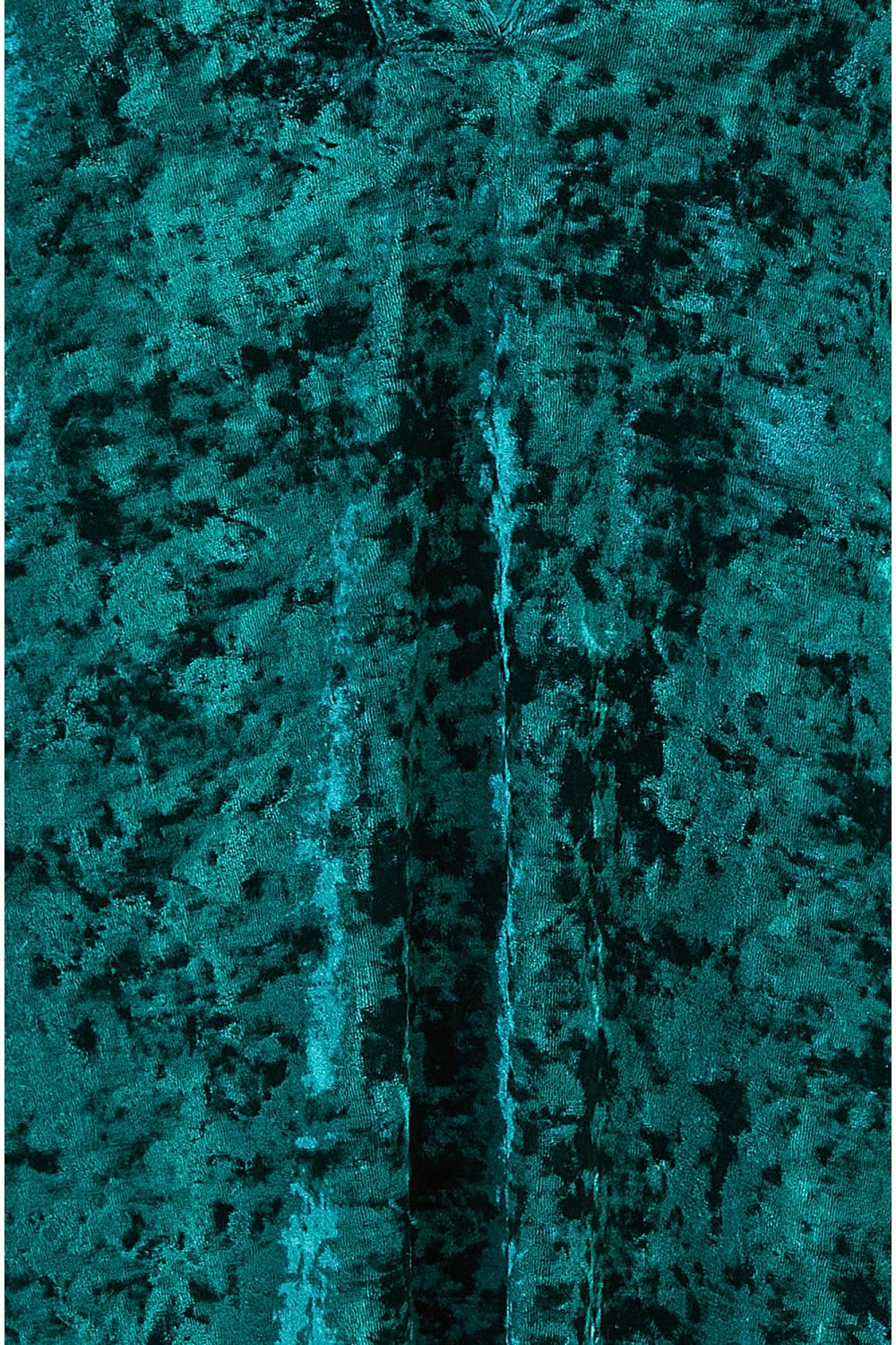 Green Velvet Tunic Dress With 3/4 Sleeves - Sizes 8 to 26